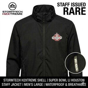 Stormtech H2XTREME Super Bowl LI Houston Host Staff Jacket L
